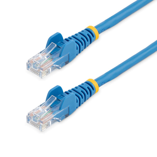 Star Tech Cat5e Patch Cable with Snagless RJ45 Connectors - 3m, Blue
