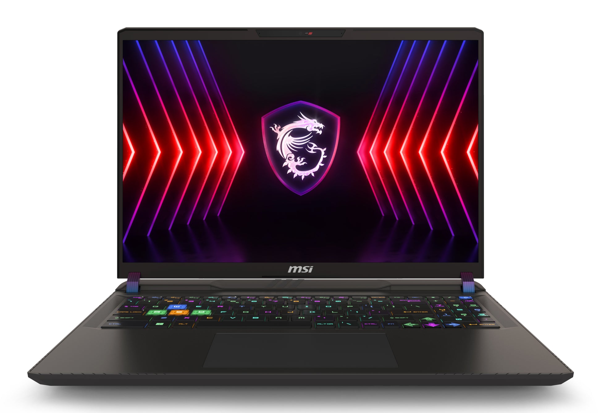 MSI Vector 16 HX A14VHG-491AU Intel® Core™ i9 i9-14900HX Laptop 40.6 cm (16") Quad HD+ 16 GB DDR5-SDRAM 2 TB SSD NVIDIA GeForce RTX 4080 Wi-Fi 7 (802.11be) Windows 11 Home Black