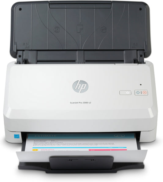 HP ScanJet Pro 2000 s2 Sheet-fed scanner 600 x 600 DPI A4 Black, White