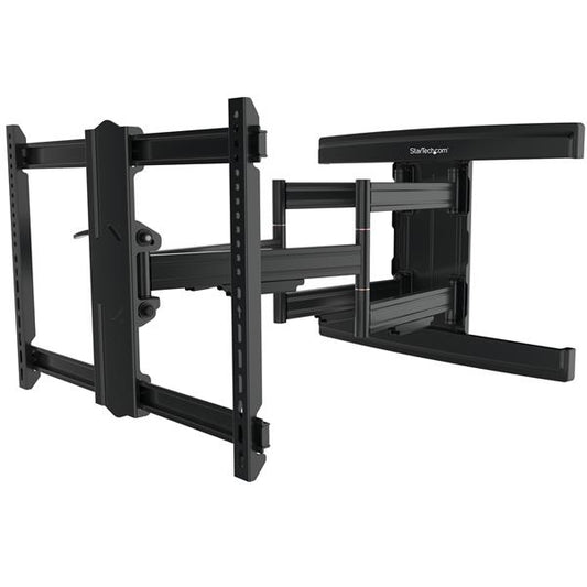 Star Tech TV Wall Mount supports up to 100 inch VESA Displays - Low Profile Full Motion TV Wall Mount for Large Displays - Heavy Duty Adjustable Tilt/Swivel Articulating Arm Bracket