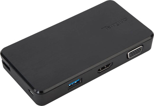 Targus DSU100US laptop dock/port replicator Docking Black