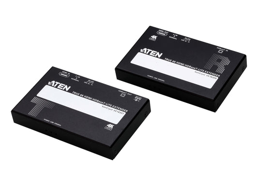 ATEN VE1830 AV extender AV transmitter & receiver Black