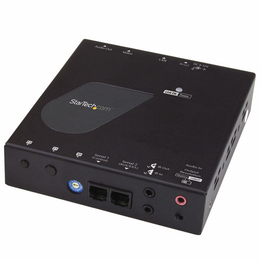 Star Tech 4K HDMI over IP Receiver for ST12MHDLAN4K, IP Extender with Video Control App, Support for AVoIP Video Wall - TAA