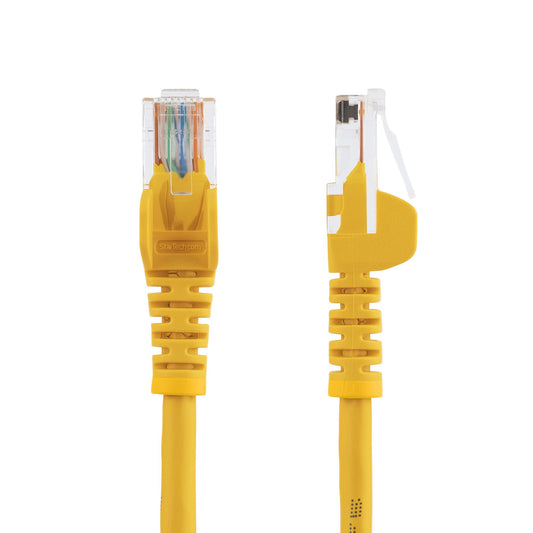 Star Tech Cat5e Patch Cable with Snagless RJ45 Connectors - 2m, Yellow
