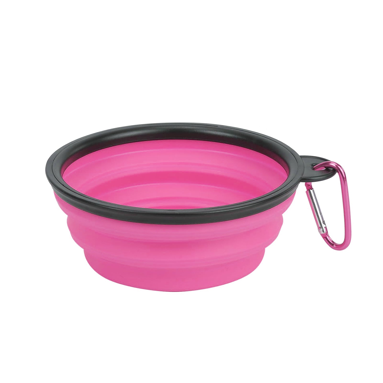 Portable Foldable Pet Bowl Collapsible Silicone Food Water Feeder Dog Cat Cup