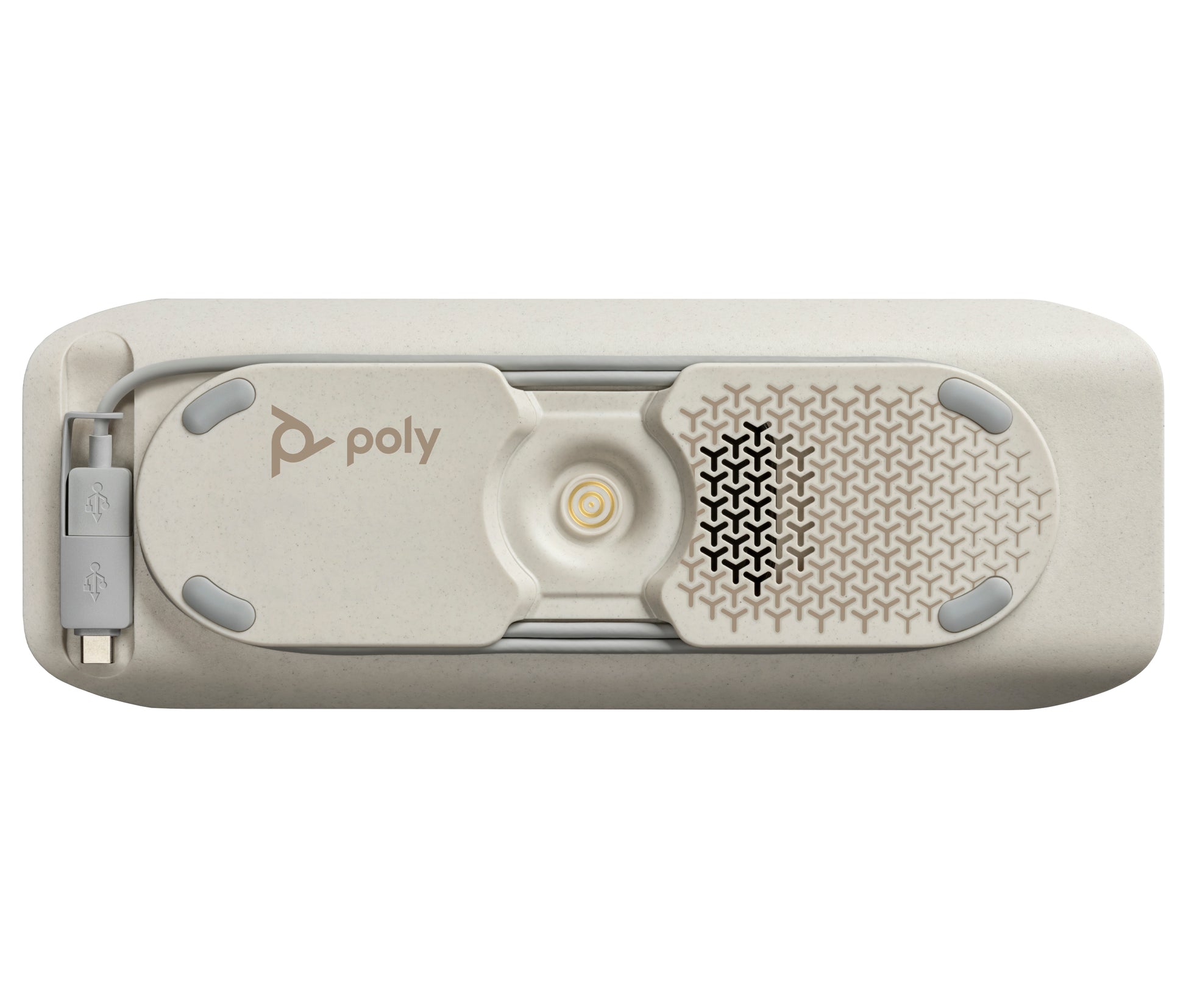 HP Poly Sync 40+ Microsoft Teams Certified USB-A USB-C Speakerphone +BT700 USB-A Adapter