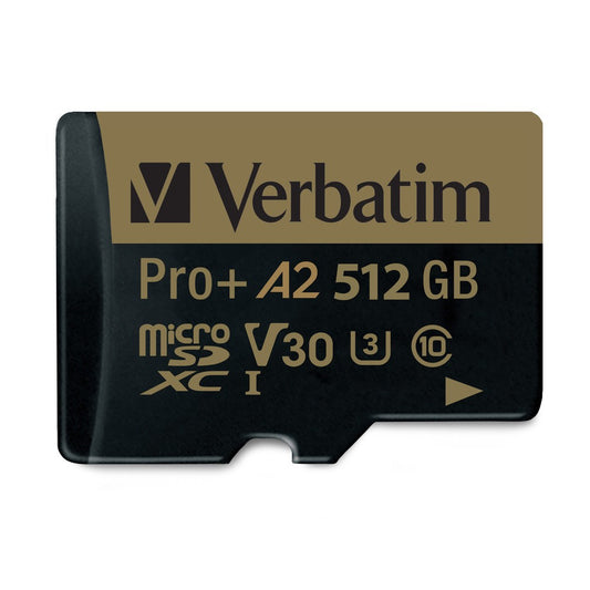 Verbatim Pro Plus 666X 512 GB MicroSDXC Class 10