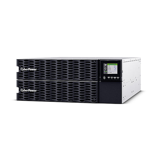 CyberPower Online Series 10000VA/10000W Rack/Tower Online UPS - 4U - Built-in Equalisation Module (EQM) for battery life extension(OL10KERTHD) -2 Yr WTY