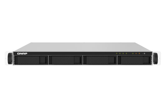 QNAP TS-432PXU-2G 4-Bay 1U rackmount NAS Cortex-A57 quad-core 1.7GHz CPU, 2GB DDR4 UDIMM RAM(max 16GB), SATA 6Gb/s,2x 2.5Gbe, 2x10GbE SFP+,3y wty (no RAIL incl)