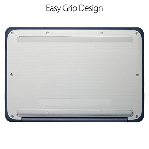 ASUS C202 11.6" Chromebook Celeron N3060 4GB 16GB Chrome OS - Grey/Dark Blue