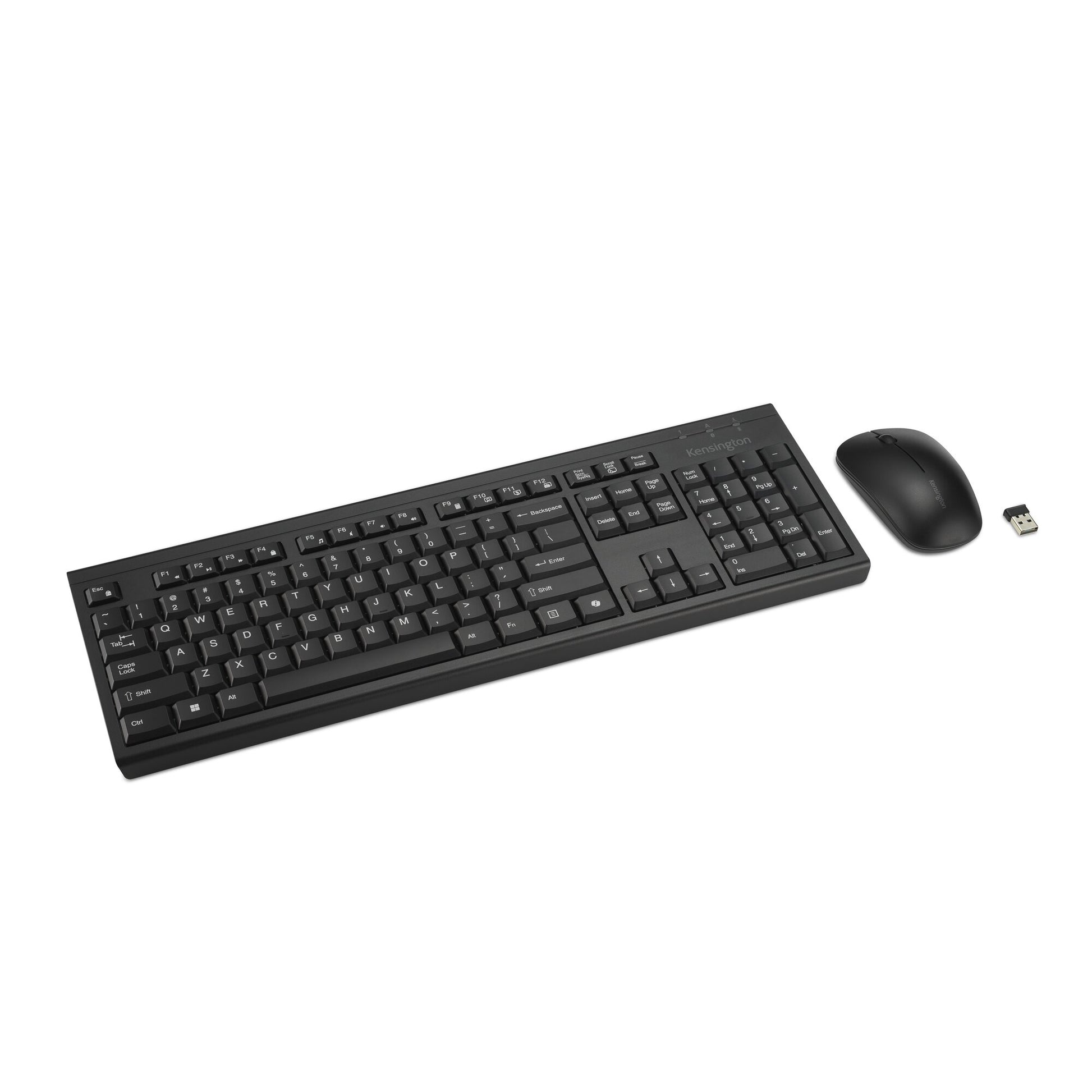 Kensington KM270 EQ Rechargeable Desktop Set - Wireless, US English product image