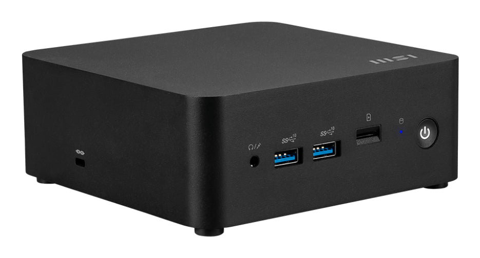MSI CUBI NUC AI 1UMG-011BAU PC/workstation barebone Black 125H Intel SoC