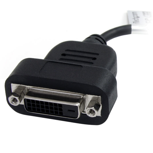 Star Tech DisplayPort to DVI Adapter - Active DisplayPort to DVI-D Adapter/Video Converter 1080p - DP 1.2 to DVI Monitor Cable Adapter Dongle - DP to DVI Adapter - Latching DP Connector