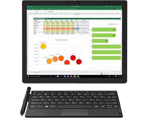 Lenovo Fold Mini keyboard Universal Bluetooth QWERTY US English Black