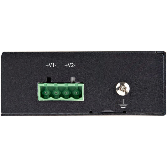 Star Tech Industrial Gigabit PoE Splitter - 90W High Speed Power over Ethernet PoE+++ Splitter - 12-48V DC Splitter 802.3bt - LAN/RJ45 Ultra PoE to DC Adapter - -40C to +75C