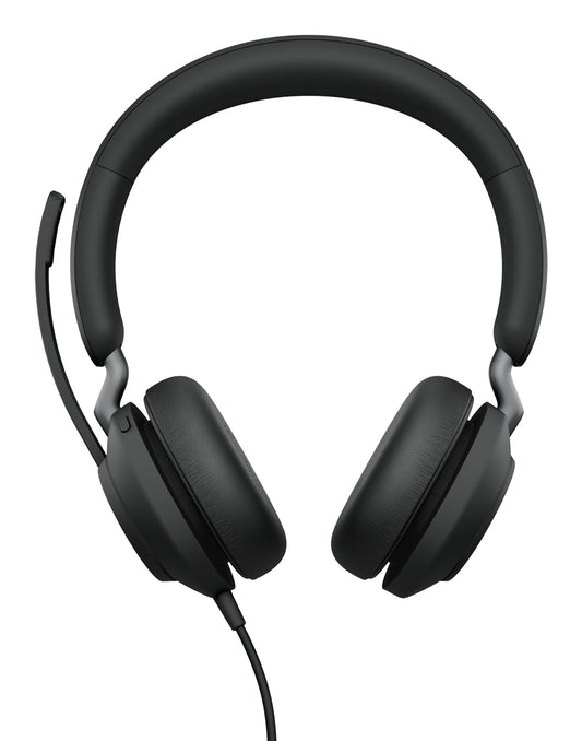Jabra Evolve2 40 SE Headset Wired Head-band Office/Call center USB Type-C / USB Type-A Black