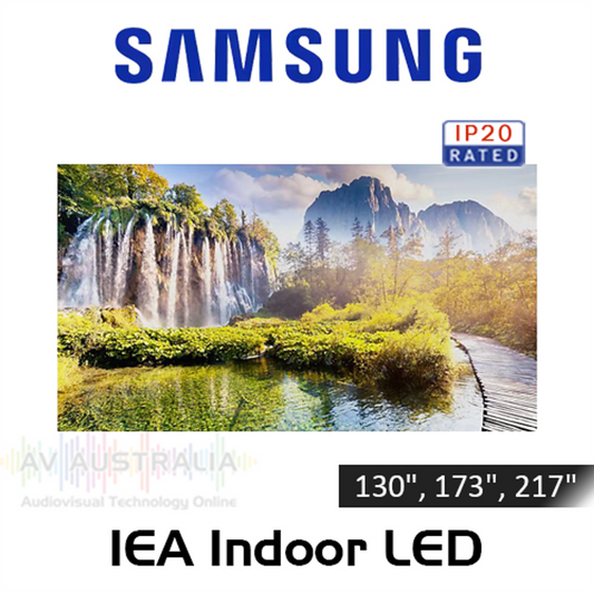 SAMSUNG (IEA) 130" FHD LED WALL BUNDLE, P1.5MM, 500NITS, IP20, 3YR