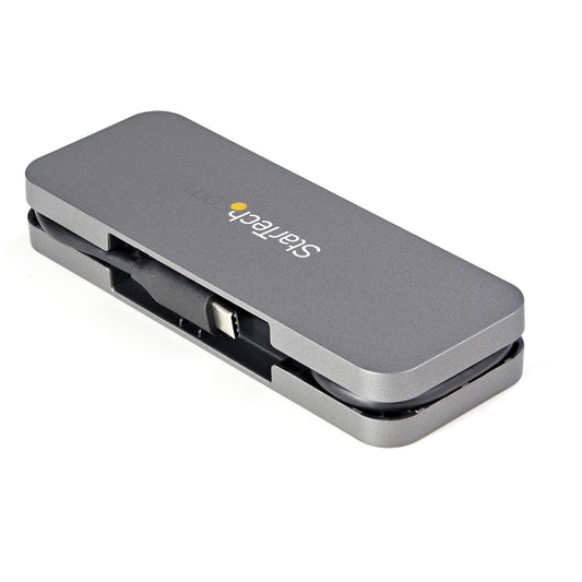 Star Tech ~4 Port USB C Hub - 4x USB-A - USB 3.0 Type-C Hub - USB 3.2 Gen 1 (5Gbps) - Bus Powered Portable USB-C to USB-A Adapter Laptop Hub - 11.2" (28.5cm) Cable w/ Cable Management