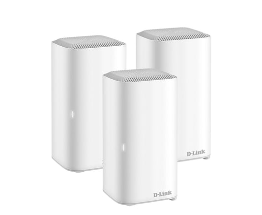D-Link COVR-X1873 mesh wi-fi system Dual-band (2.4 GHz / 5 GHz) Wi-Fi 6 (802.11ax) White 4 Internal