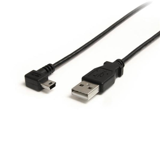 StarTech 6 ft Mini USB Cable - A to Right Angle Mini B