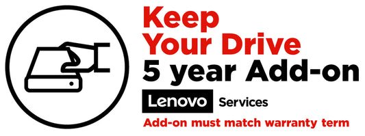 Lenovo 5Y Keep Your Drive 1 license(s) 5 year(s)