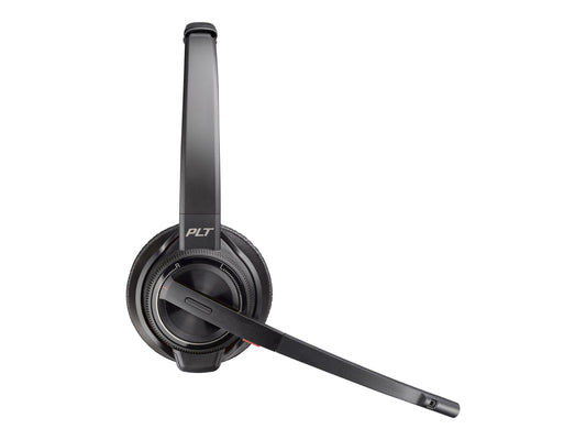 HP POLY SAVI S8220 OTH WIRELESS UC STEREO DECT HEADSET,D200 DONGLE,PC, USB-A