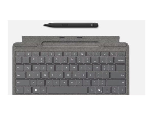 SURFACE CO-PILOT KEYBOARD TYPE COVER PRO 8,9,X,10,11 WITH SLIM PEN 2 - PLATINUM