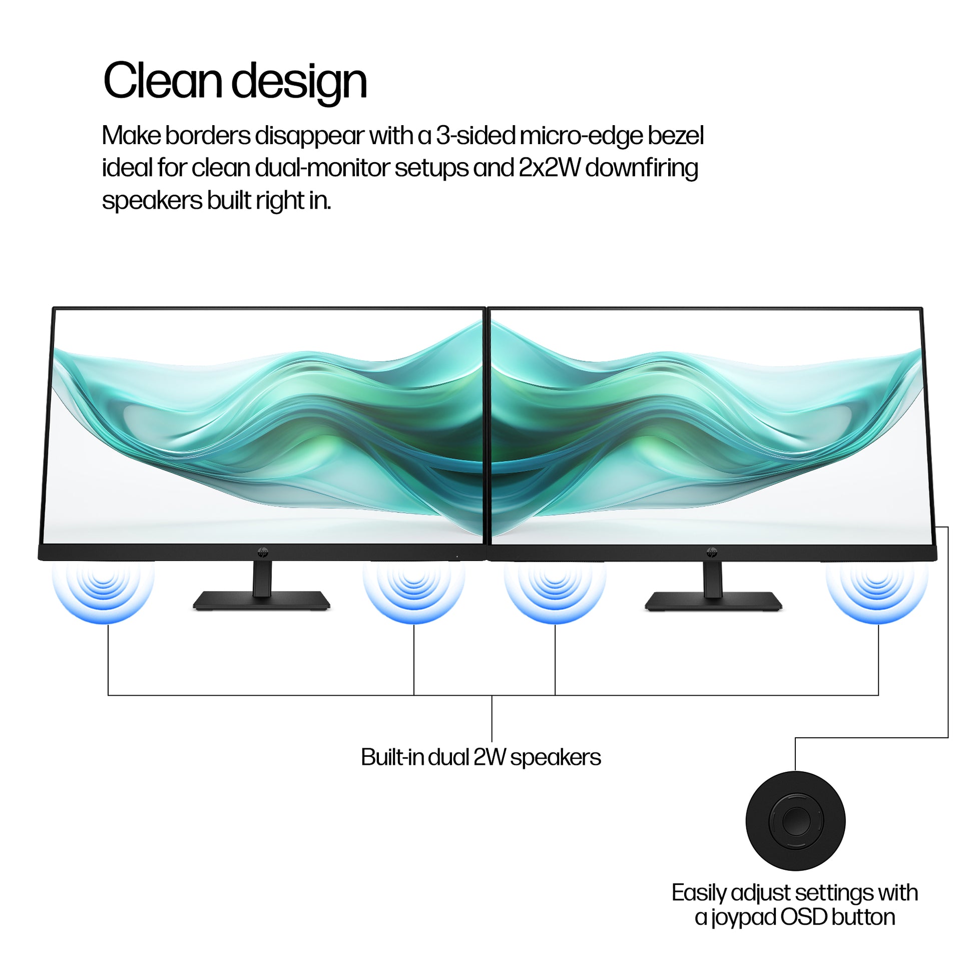 HP Series 3 Pro 27 inch FHD Monitor - 327ph