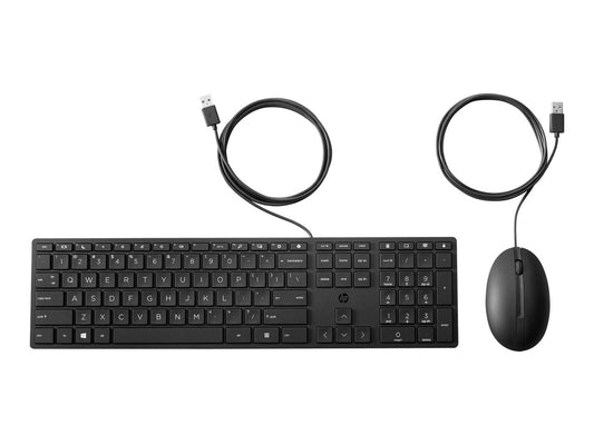 HP WIRED 320MK KEYBOARD AND MOUSE COMBO