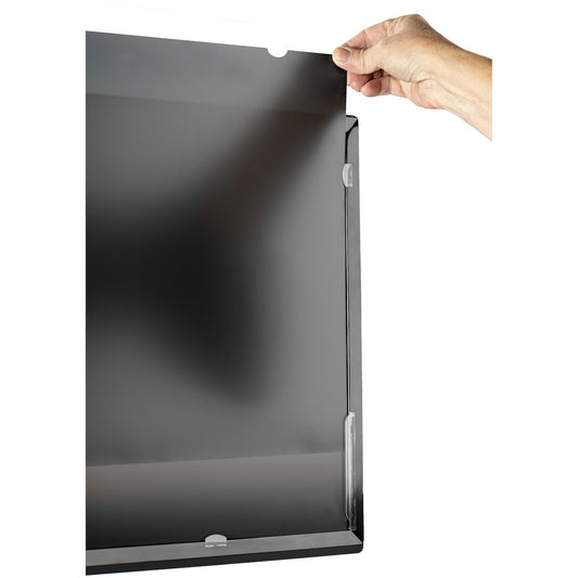 Star Tech Monitor Privacy Screen for 27 inch PC Display - Computer Screen Security Filter - Blue Light Reducing Screen Protector Film - 16:9 WideScreen - Matte/Glossy - +/-30 Degree