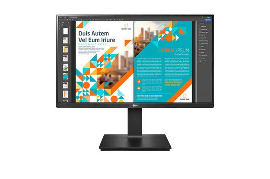 LG 24QP550-B computer monitor 60.5 cm (23.8") 2560 x 1440 pixels Quad HD LED Black