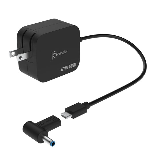 j5create JUP1565 Laptop, Tablet Black AC Fast charging Indoor