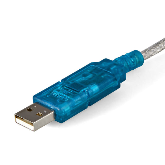 Star Tech 3ft (91cm) 1-Port USB to RS232 DB9 Serial Adapter Cable, USB to Serial Adapter Cable - M/M