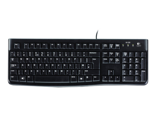 LOGITECH MK120 WIRED DESKTOP KEYBOARD AND MOUSE COMBO - 3YR WTY