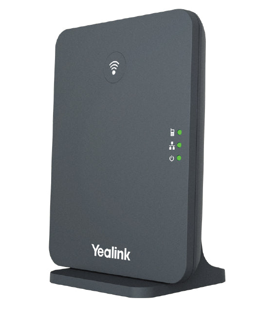 Yealink (W70B) Wireless DECT Base Station, includes Base Stand, Cable and Power Adapter