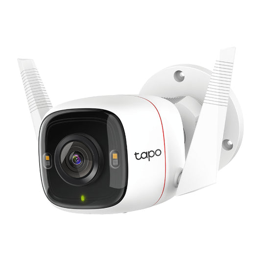 TP-LinkOutdoor Security Wi-Fi Camera
SPEC: 2K (2560x1440), 2.4 GHz, 2T2R, 2 × External Antennas, 1 × Ethernet Port
FEATURE: Motion Detection and Notifications,