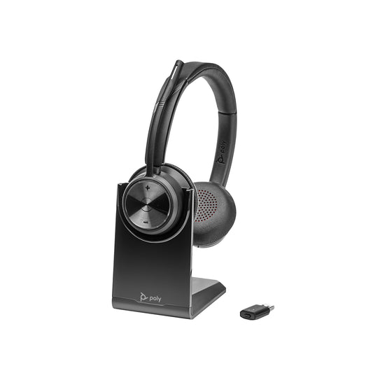 Poly Savi 7320 UC Stereo DECT 1880-1900 MHz Headset