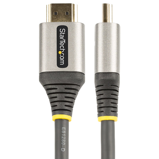 Star Tech 10ft (3m) Premium Certified HDMI 2.0 Cable - High Speed Ultra HD 4K 60Hz HDMI Cable with Ethernet - HDR10, ARC - UHD HDMI Video Cord - For UHD Monitors, TVs, Displays - M/M