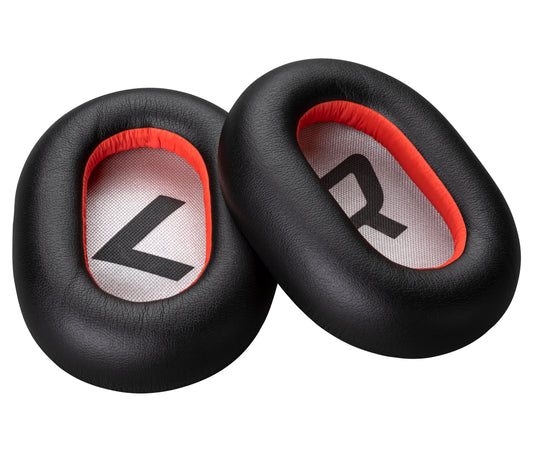 HP Poly Voyager 8200 Black Leatherette Ear Cushions (2 Pieces) product image