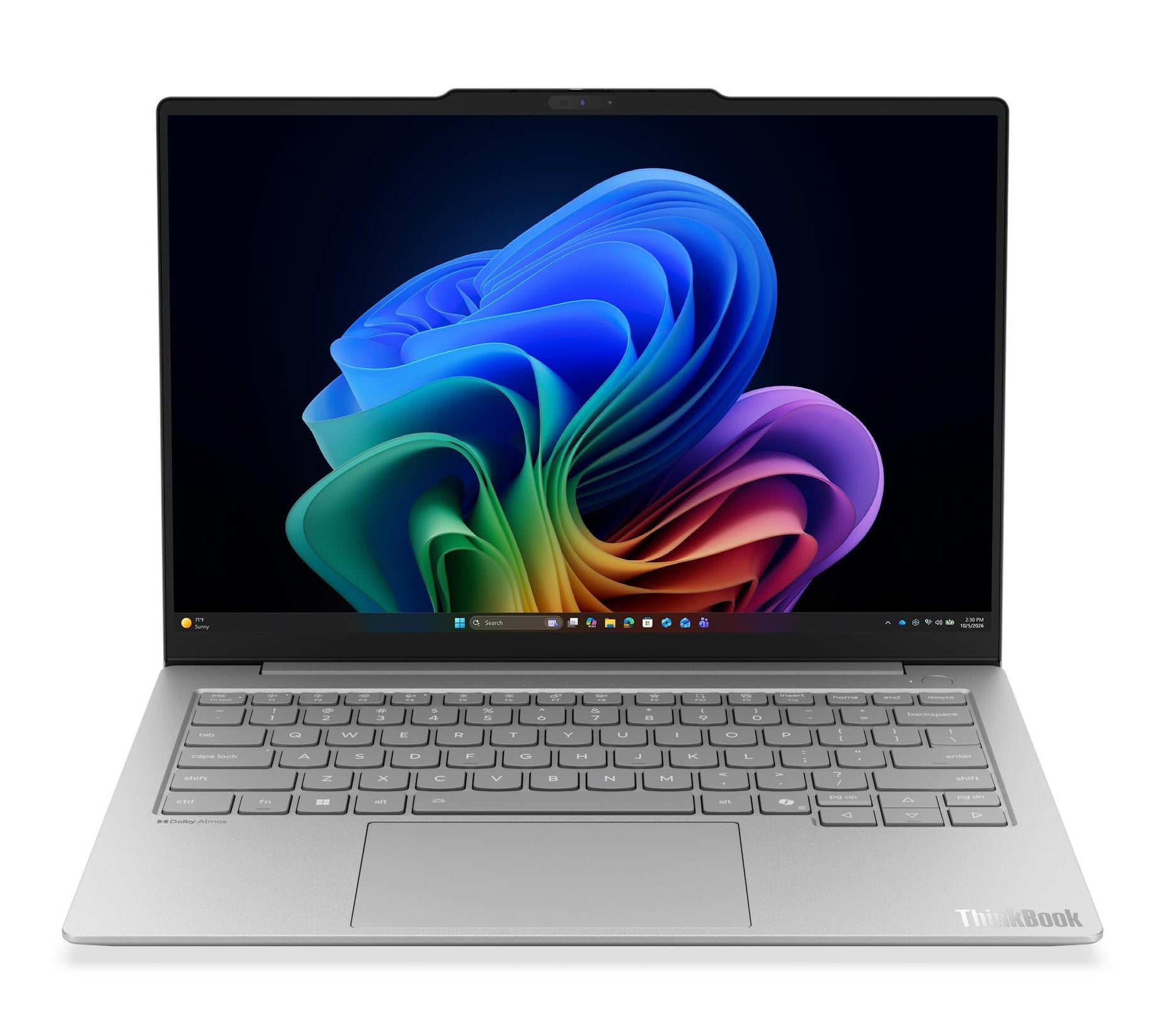 Lenovo ThinkBook 14x ILL Copilot+ PC Intel Core Ultra 5 226V Laptop 35.6 cm (14") 2.8K 16 GB LPDDR5x-SDRAM 512 GB SSD Wi-Fi 7 (802.11be) Windows 11 Pro English Grey product image