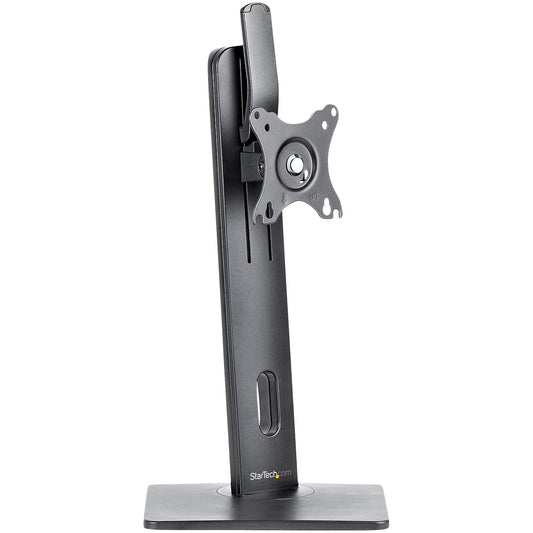 Star Tech Free Standing Single Monitor Mount - Height Adjustable Monitor Stand - For VESA Mount Displays up to 32" (15lb/7kg) - Ergonomic Monitor Stand for Desk - Tilt/Swivel/Rotate
