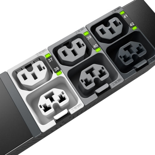 APC NetShelter Rack PDU Advanced, Switched, 3Phase, 22.1kW 400V 32A or 17.3kW 415V 30A, 48 Outlets, IEC309