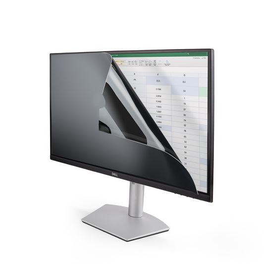 Star Tech Monitor Privacy Screen for 24 inch PC Display - Computer Screen Security Filter - Blue Light Reducing Screen Protector Film - 16:9 Widescreen - Matte/Glossy - +/-30 Degree