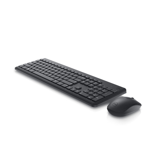 Dell KM3322W keyboard Mouse included Office RF Wireless QWERTY US English Black product image