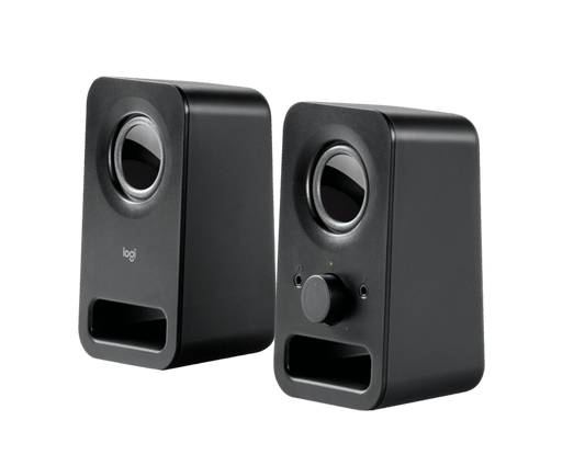 LOGITECH Z150 STEREO SPEAKERS, RMS (3W),3.5MM (2),BLACK,2YR WTY