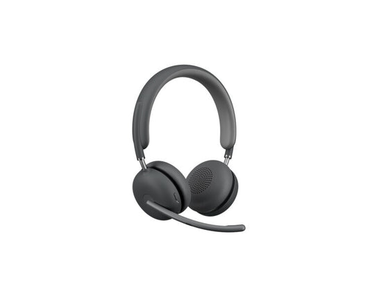 LOGITECH ZONE WIRELESS 2 (MS) STEREO HEADSET,BT,ACTIVE NOISE ANC,USB-C W/USB-A,40HR BATT,2