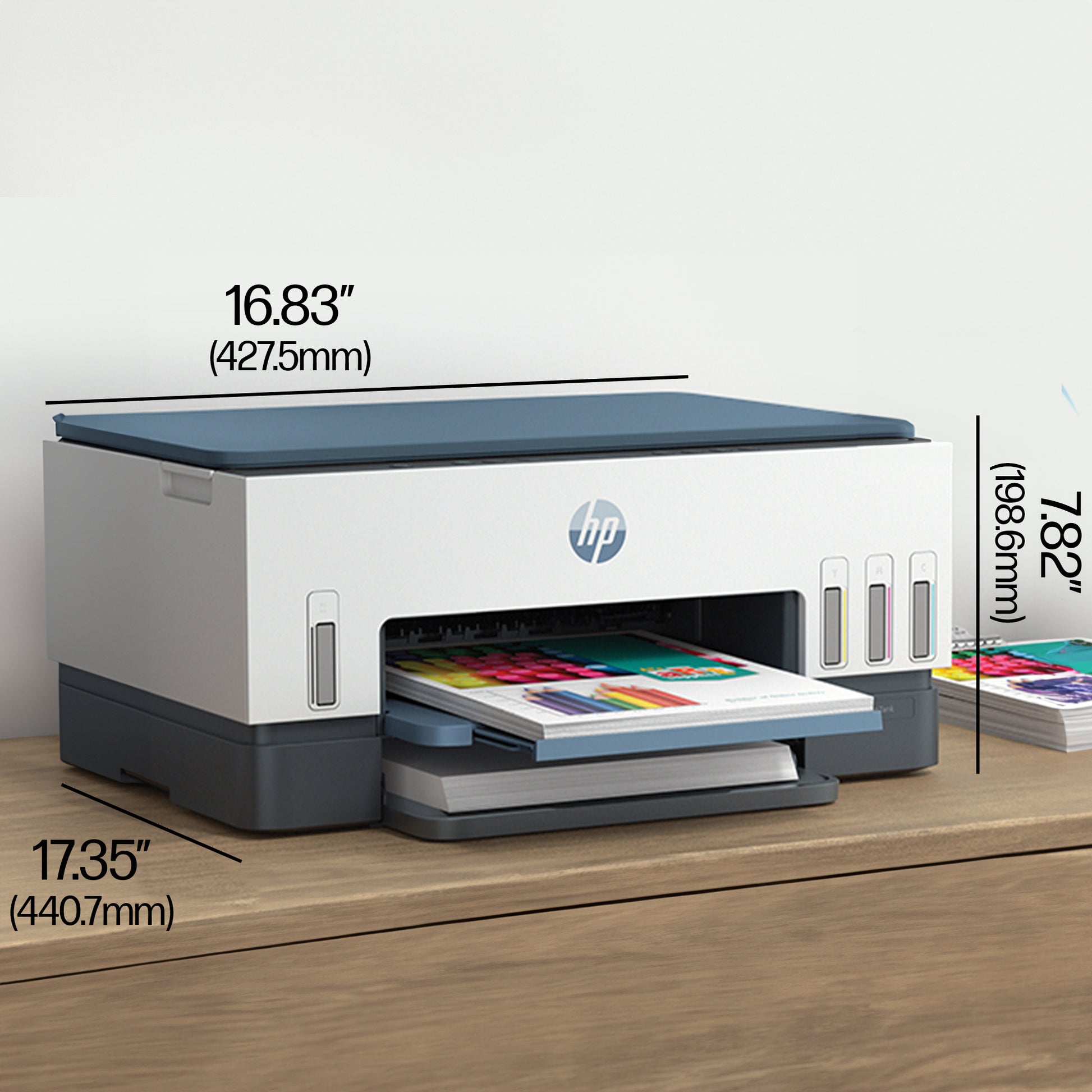 HP Smart Tank 6005 Wireless All-in-One Color Printer, Copier, Scanner