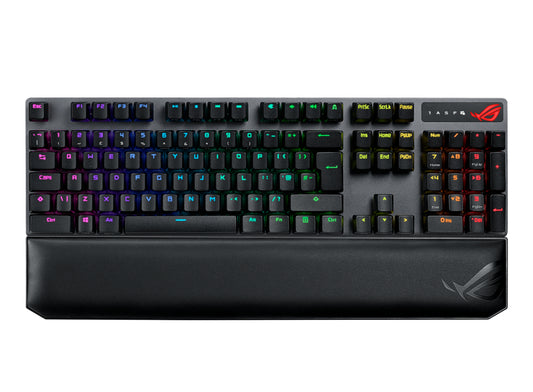 ASUS ROG Strix Scope NX Wireless Deluxe keyboard Gaming USB + RF Wireless + Bluetooth QWERTY US English Black