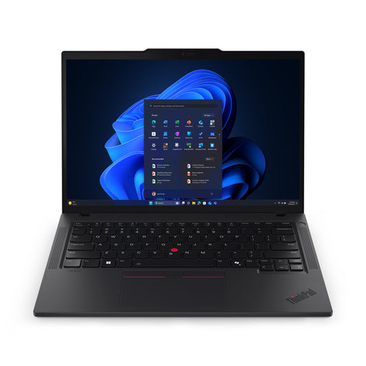 Lenovo ThinkPad T14 Gen 6 (Intel) Copilot+ PC Intel Core Ultra 7 258V Laptop 35.6 cm (14") WUXGA 32 GB LPDDR5x-SDRAM 512 GB SSD Wi-Fi 7 (802.11be) Windows 11 Pro English Black product image