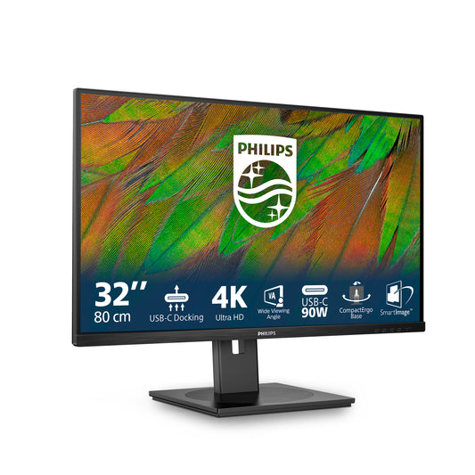 Philips 3000 series 32B1U3900/75 computer monitor 80 cm (31.5") 3840 x 2160 pixels 4K Ultra HD LCD Black